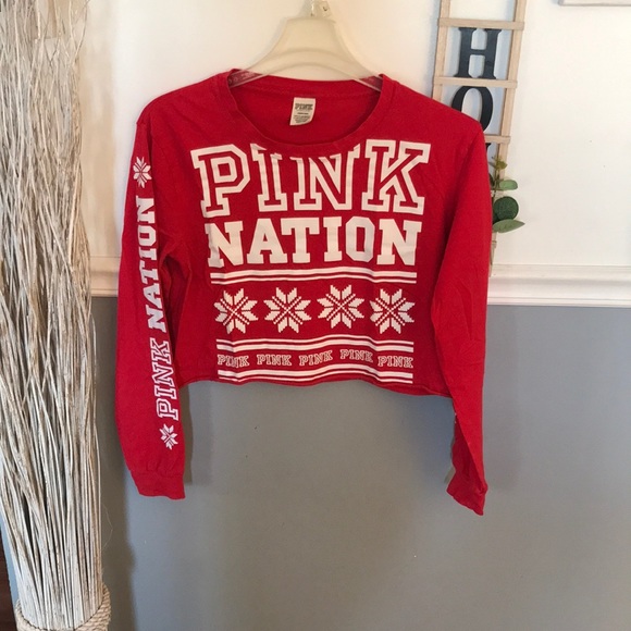 Pink crop top - Picture 1 of 3